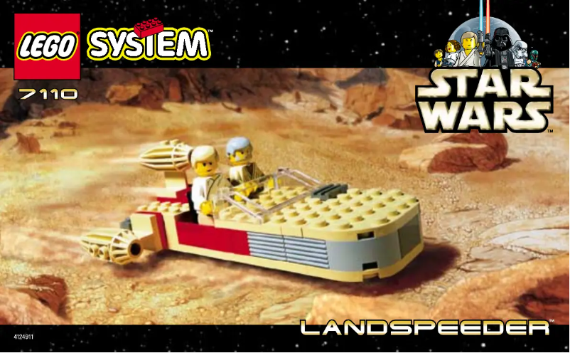 Page n°1 - Manuel utilisateur Lego Landspeeder (TM)