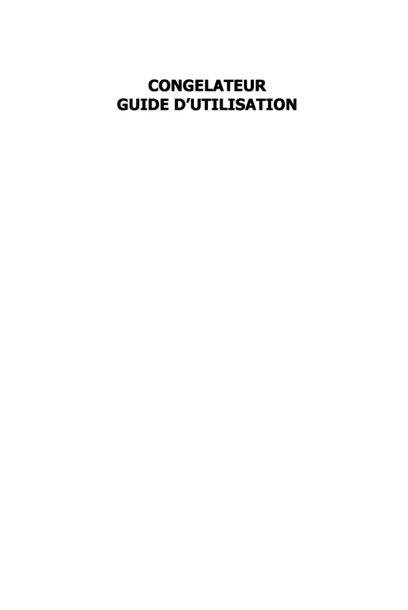 Page n°1 - Manuel utilisateur Clayton CL115AP