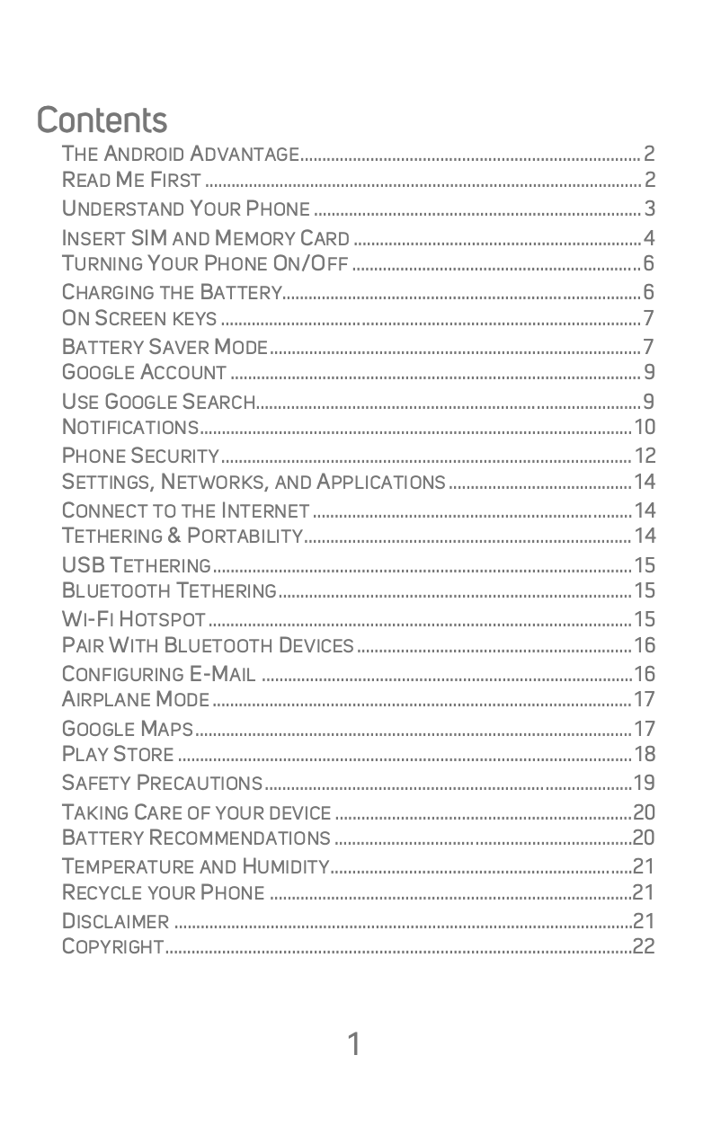 Page 1 de la notice Manuel utilisateur Micromax Canvas 6 Pro