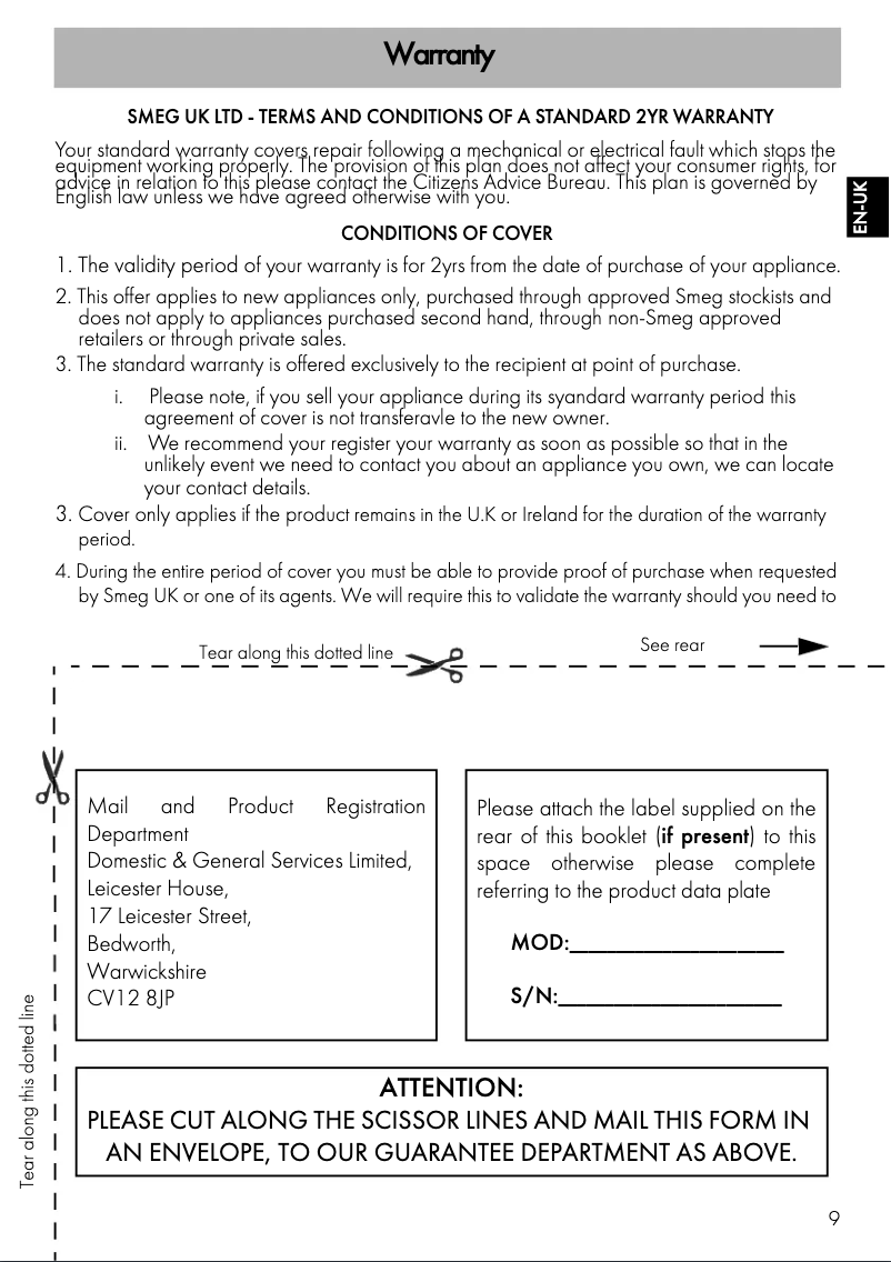 Image de la première page du manuel de l'appareil CVI138RS3