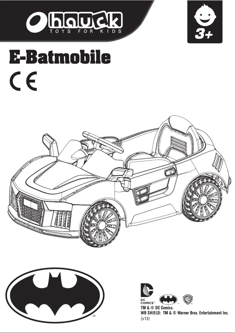 Page n°1 - Manuel utilisateur Hauck Batman