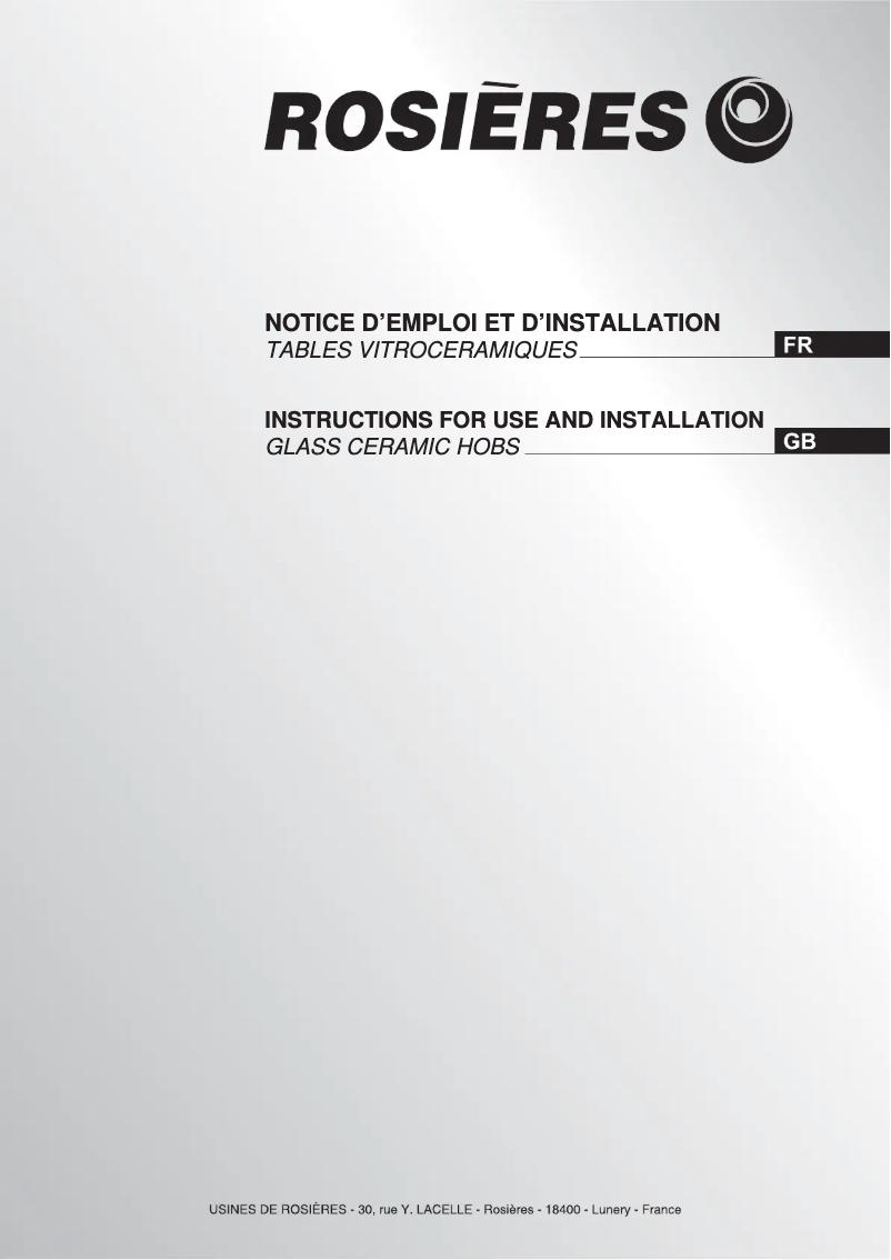 Image de la première page du manuel de l'appareil RVE 632