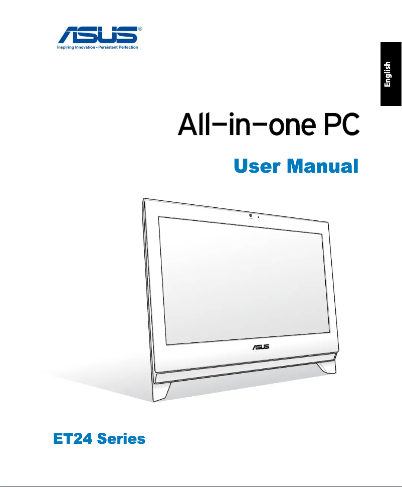 Page n°1 - Manuel utilisateur Asus EeeTop ET2400