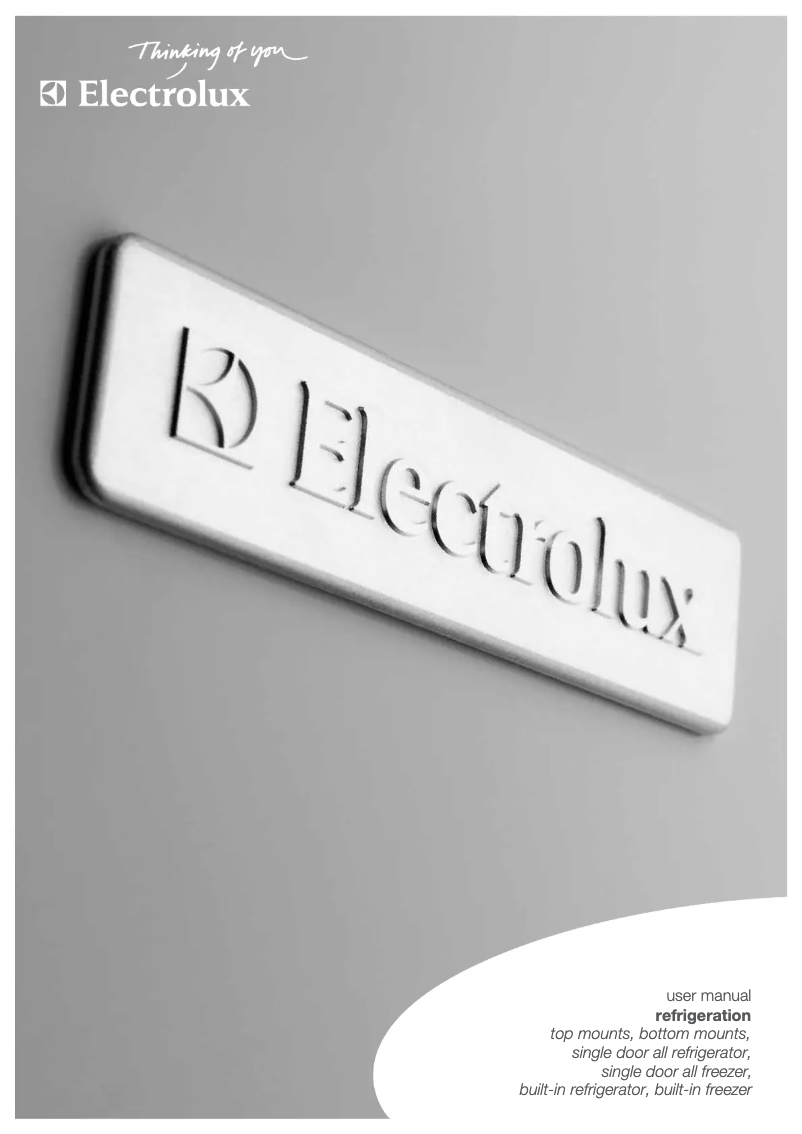 Page 1 de la notice Manuel utilisateur Electrolux ETM5207