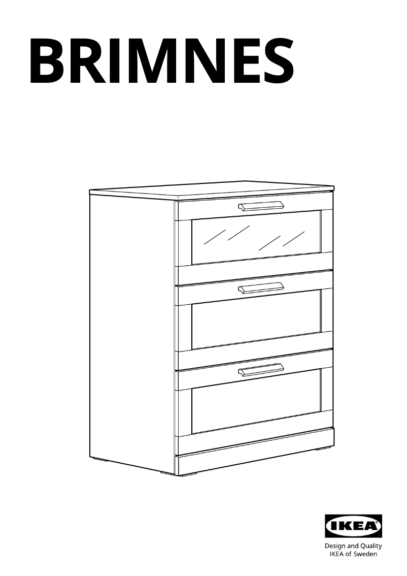 Image de la première page du manuel de l'appareil BRIMNES 205.742.43