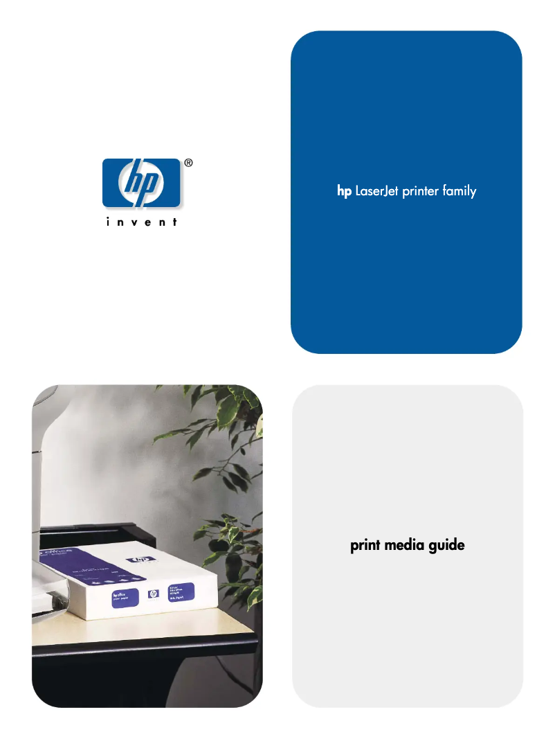 Page n°1 - Manuel utilisateur HP LaserJet 4 Plus