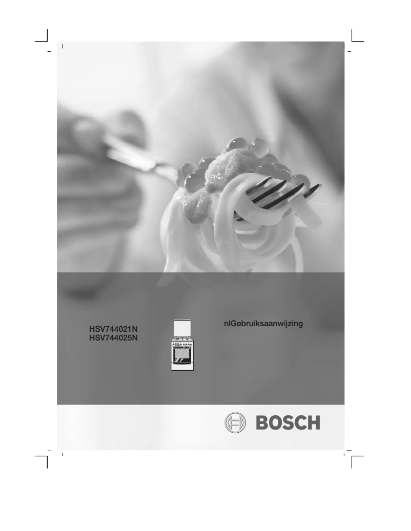 Page n°1 - Manuel utilisateur Bosch HSV744025N