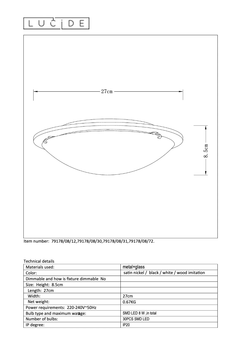 Image de la première page du manuel de l'appareil Rune