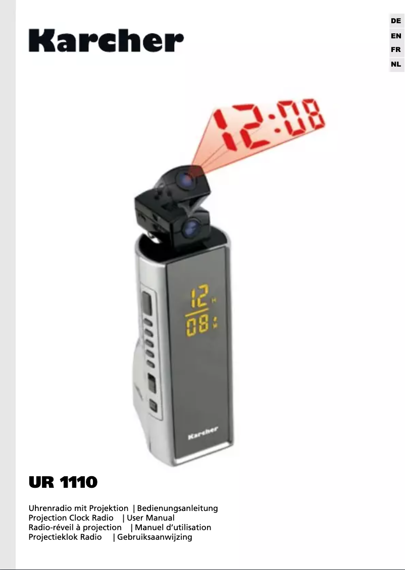 Imagen de la primera página del manual del dispositivo UR 1110