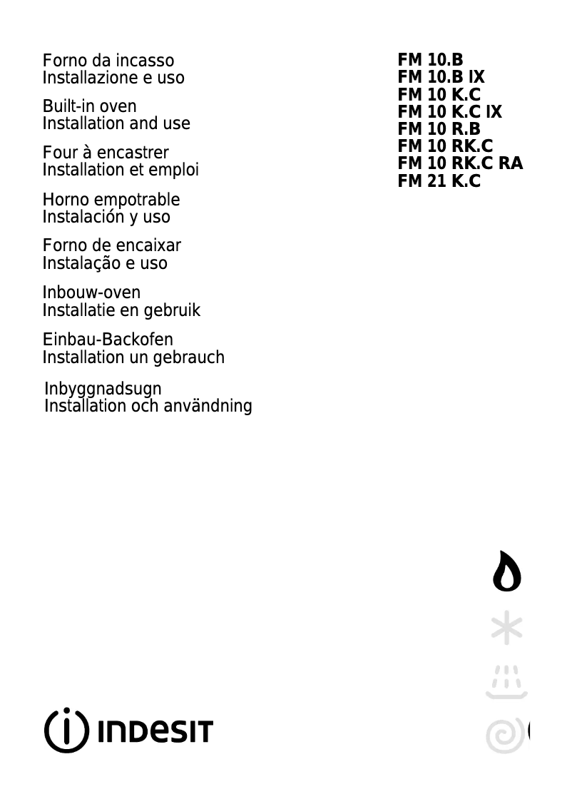 Image de la première page du manuel de l'appareil FM 21