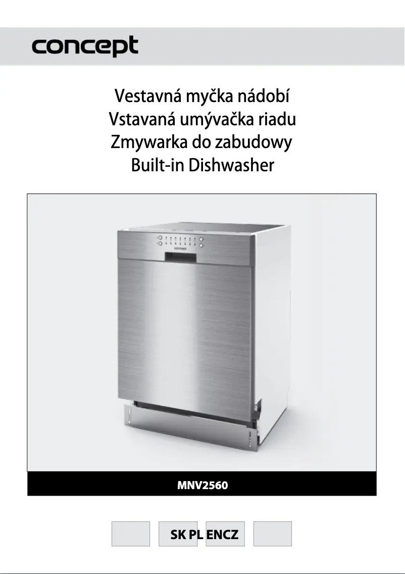 Page 1 de la notice Manuel utilisateur Concept MNV-2560