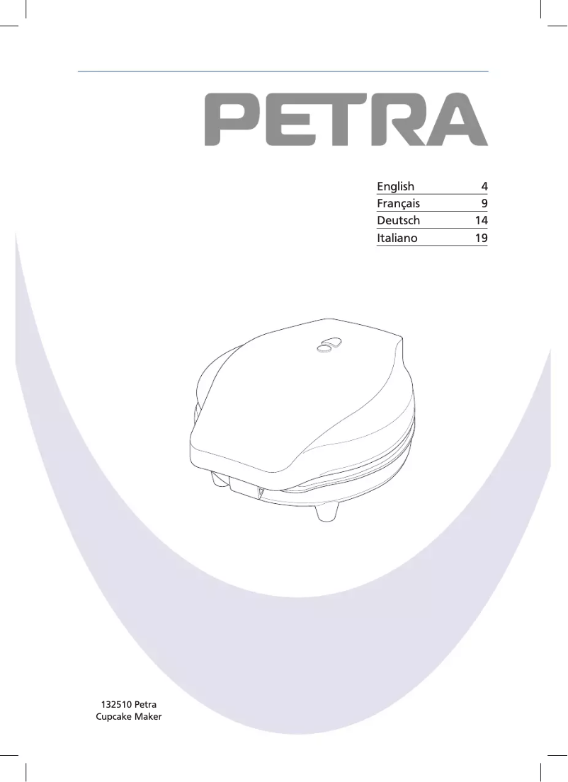 Page n°1 - Manuel utilisateur Petra Electric CM 10.00