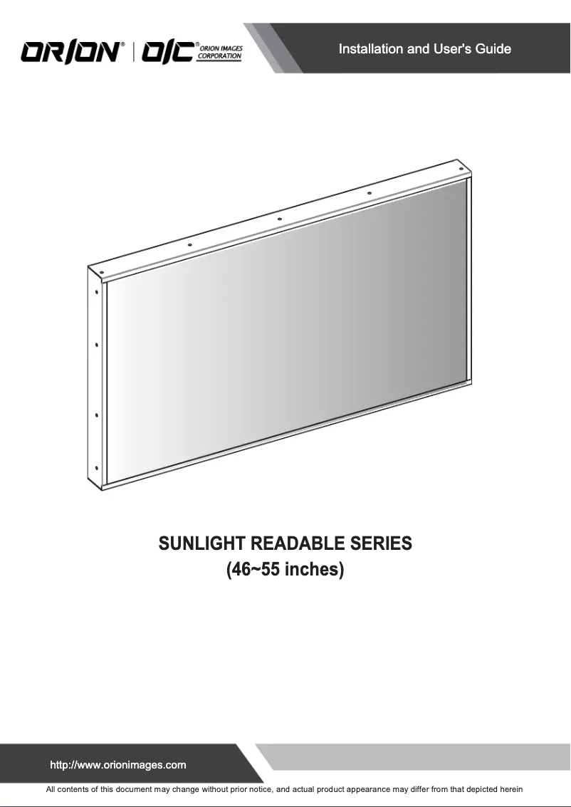 Image de la première page du manuel de l'appareil 46RNCSR