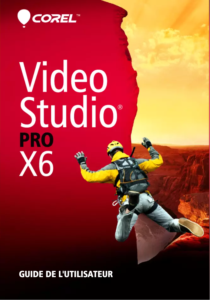 Page n°1 - Manuel utilisateur Corel VideoStudio Ultimate X6