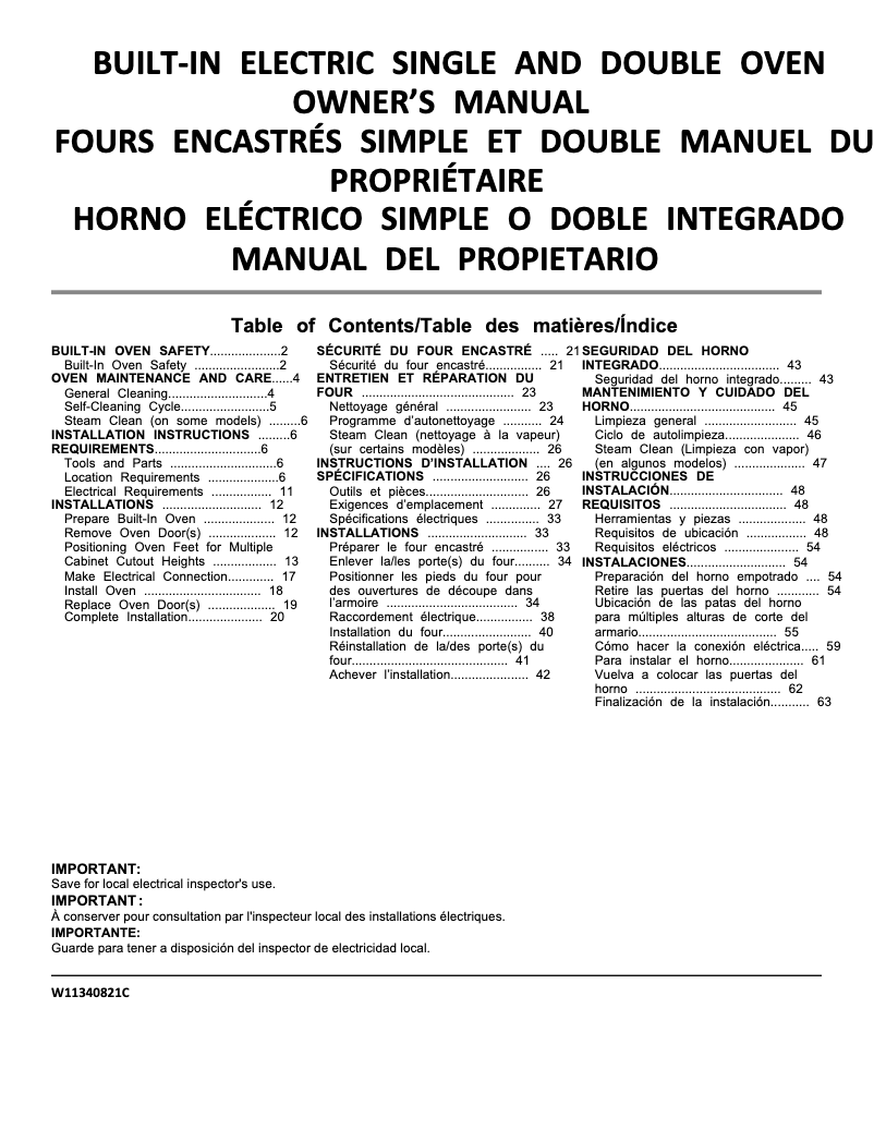 Imagen de la primera página del manual del dispositivo WOS31ES7JS