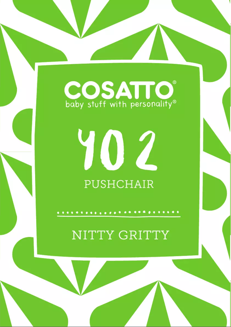 Page n°1 - Manuel utilisateur Cosatto Yo 2