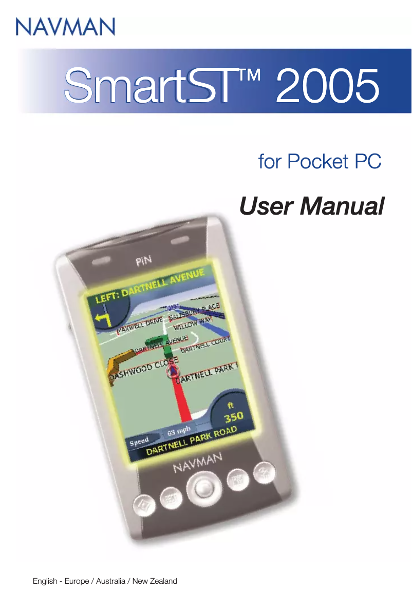 Image de la première page du manuel de l'appareil Smart ST 2005