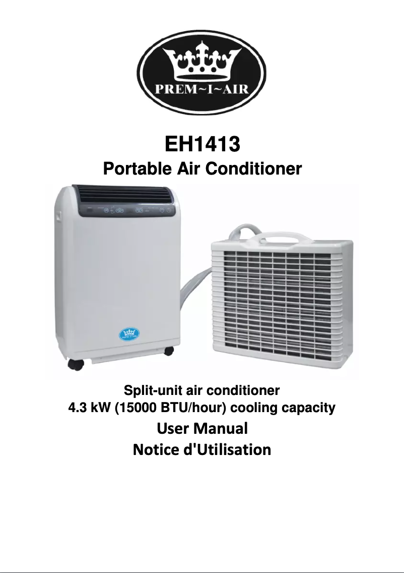 Image de la première page du manuel de l'appareil EH1413