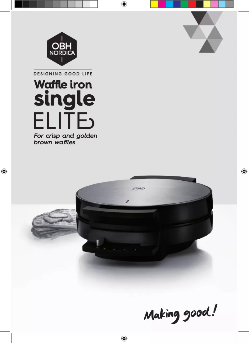 Page 1 de la notice Manuel utilisateur OBH Nordica Single Elite 6963