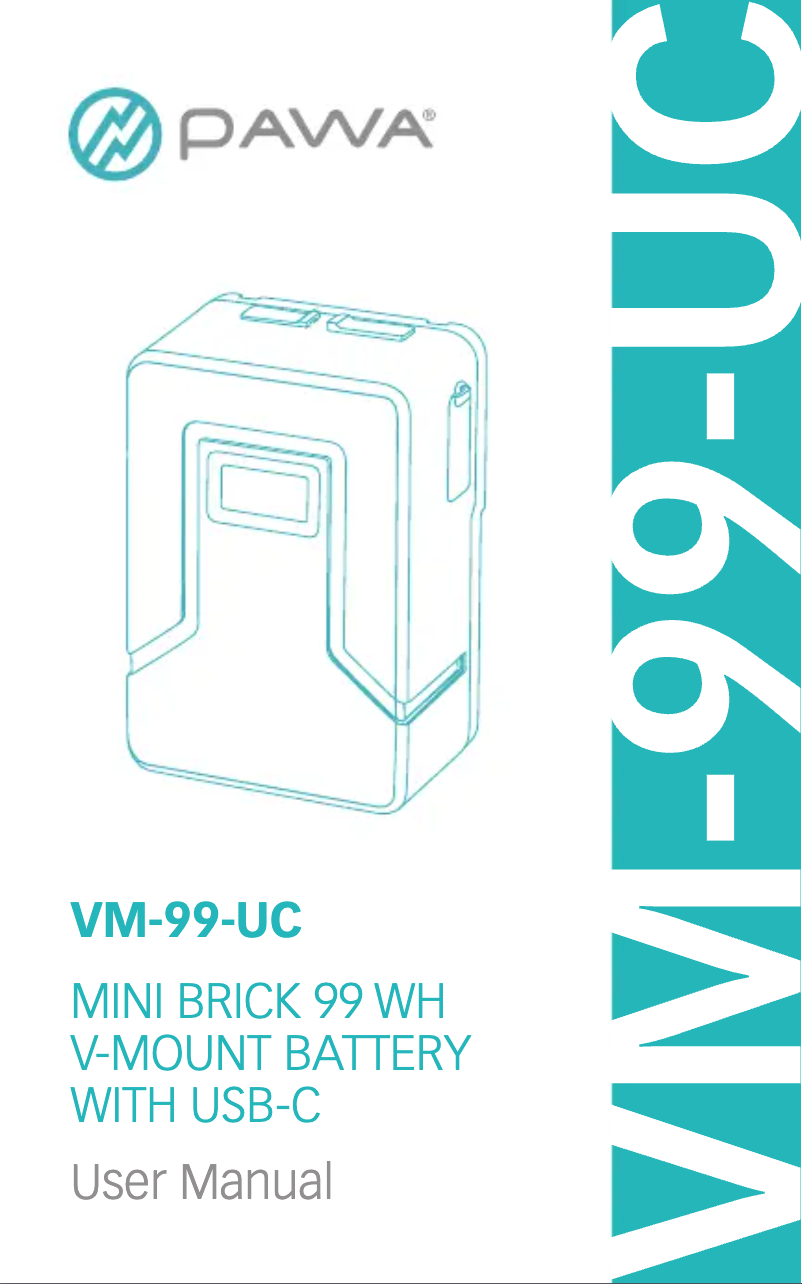 Page 1 de la notice Manuel utilisateur Pawa VM-99-UC