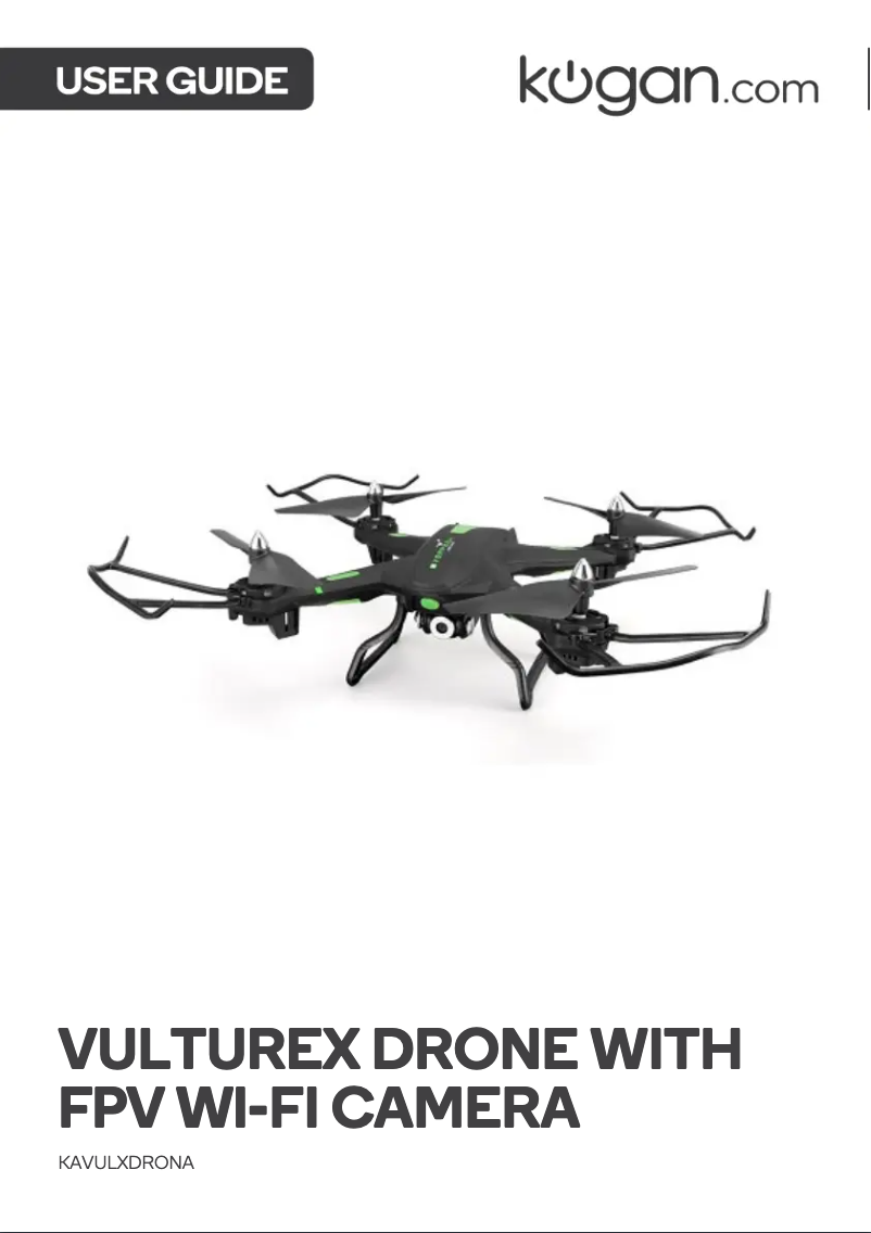 Página 1 del manual Manual de usuario Kogan KAVULXDRONA