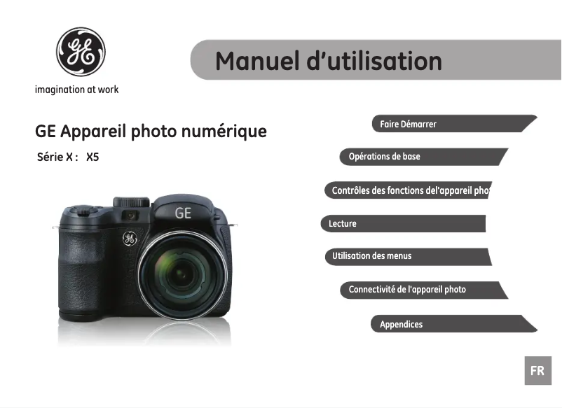 Page 1 de la notice Manuel utilisateur GE Power Pro X5