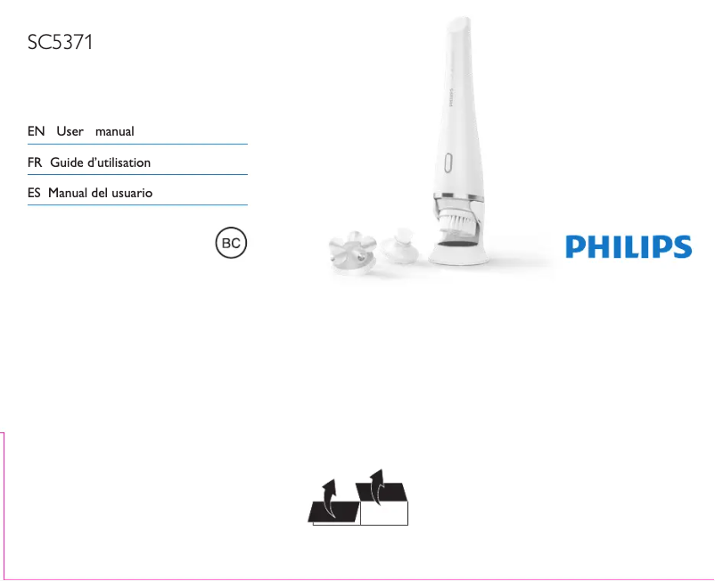 Page 1 de la notice Manuel utilisateur Philips VisaPure Advanced SC5371
