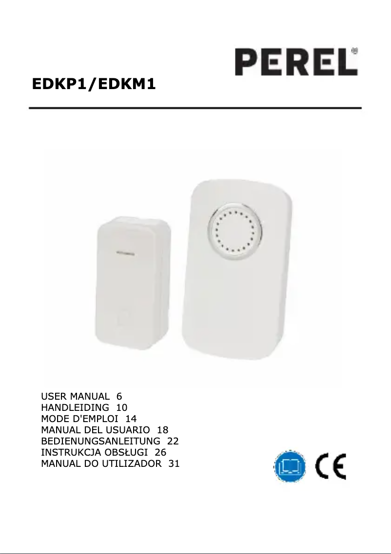 Image de la première page du manuel de l'appareil EDKP1