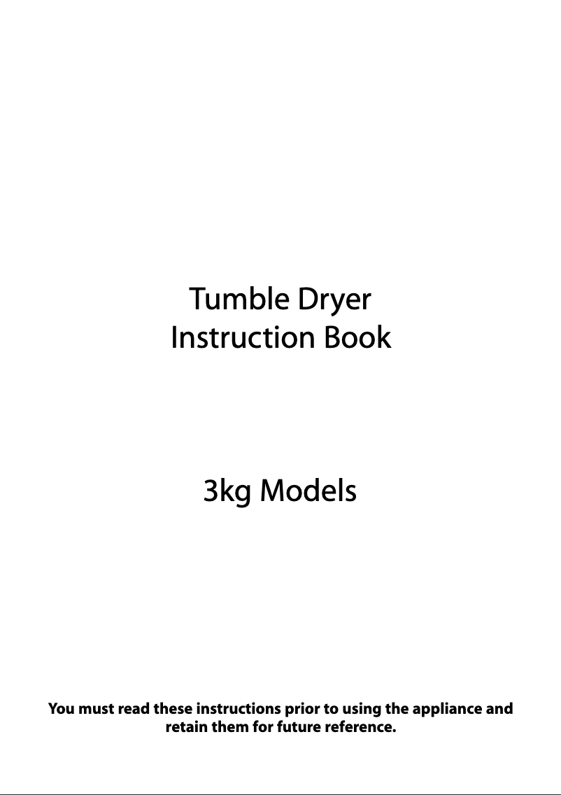 Página 1 del manual Manual de usuario Creda T323VW