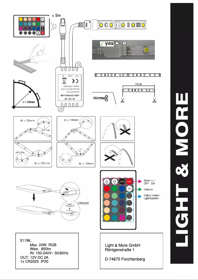 Image de la première page du manuel de l'appareil Stripe