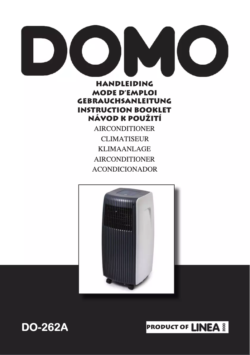 Page n°1 - Manuel utilisateur Domo DO262A