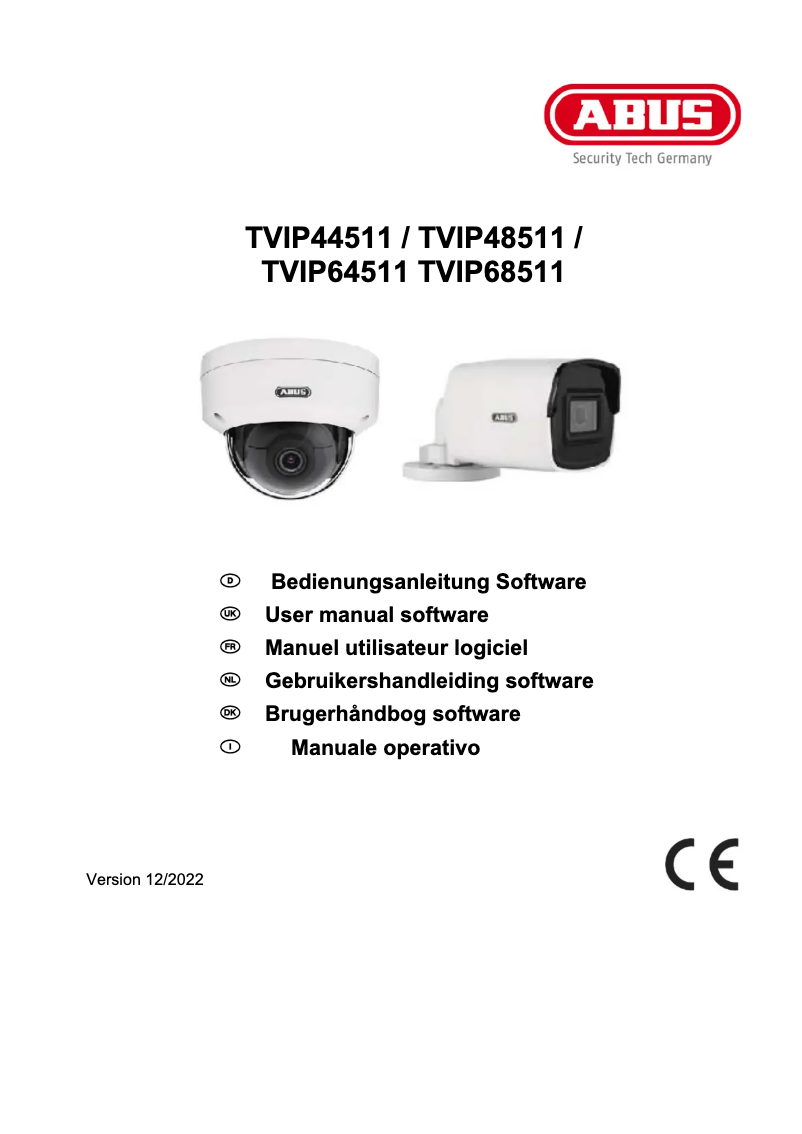 Image de la première page du manuel de l'appareil TVIP68511