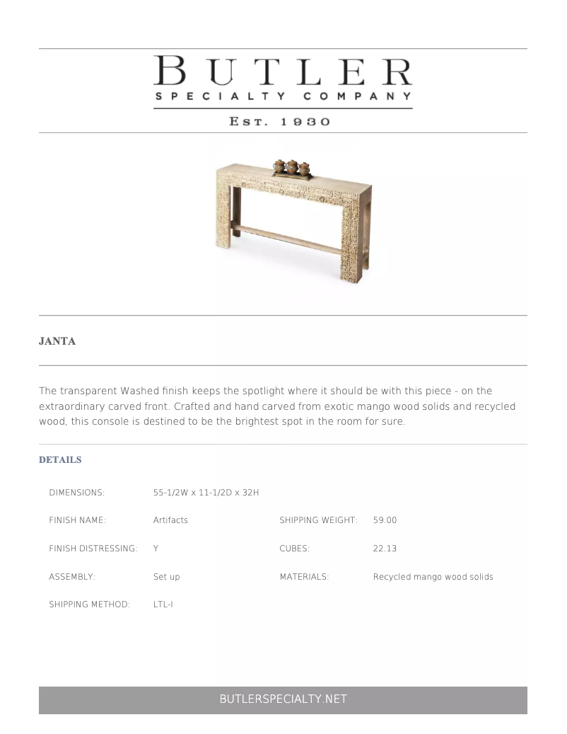 Image de la première page du manuel de l'appareil Janta 2069290