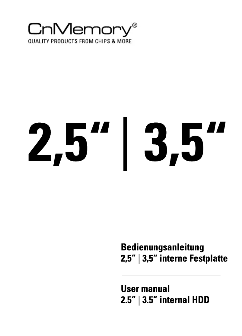 Page n°1 - Manuel utilisateur CnMemory 66207