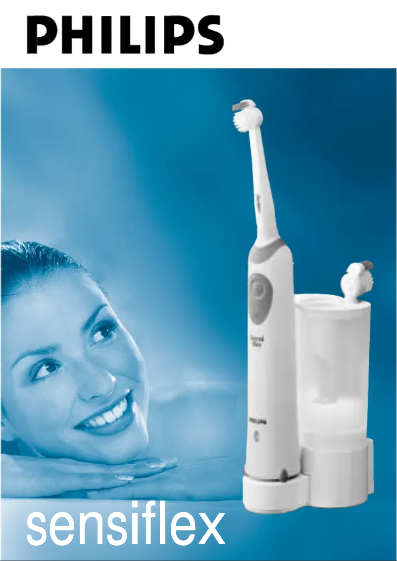 Page n°1 - Manuel utilisateur Philips Sonicare SensiFlex HX1512