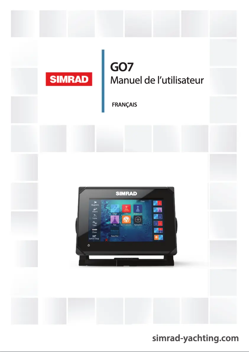 Image de la première page du manuel de l'appareil GO7