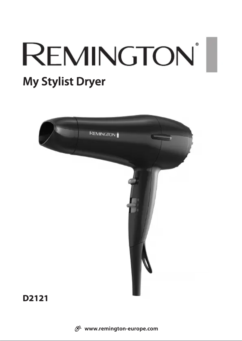Page 1 de la notice Manuel utilisateur Remington My Stylist D2121