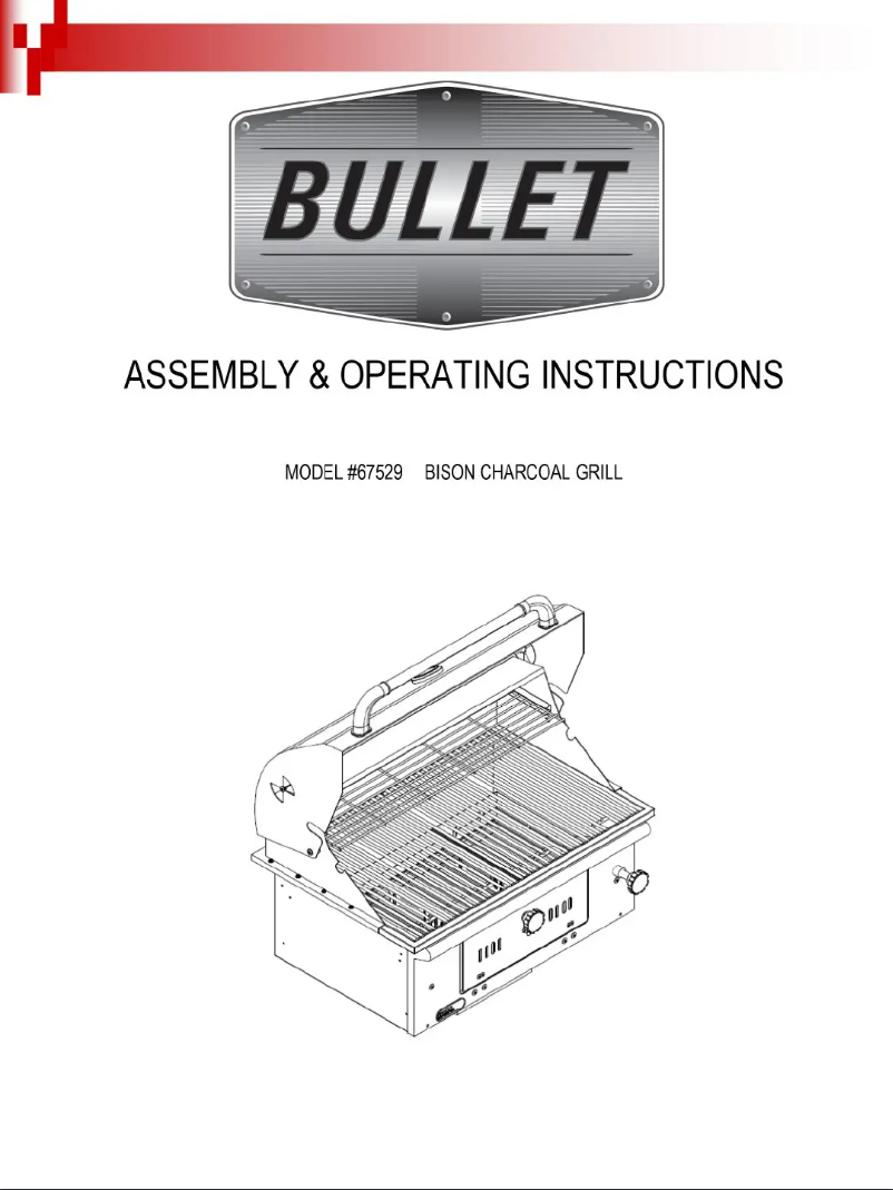 Page 1 de la notice Manuel utilisateur Bullet 67529