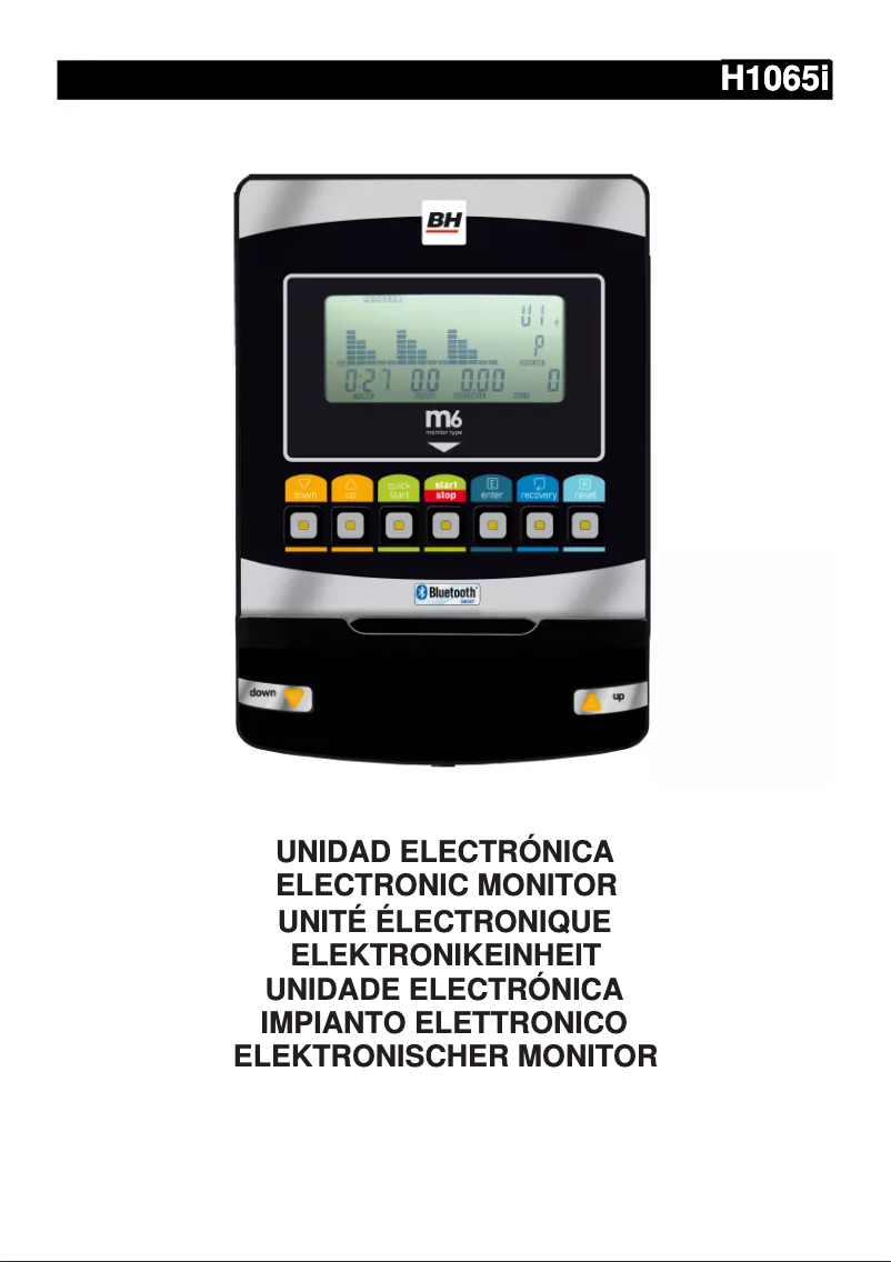 Page 1 de la notice Manuel utilisateur BH Fitness H1065I