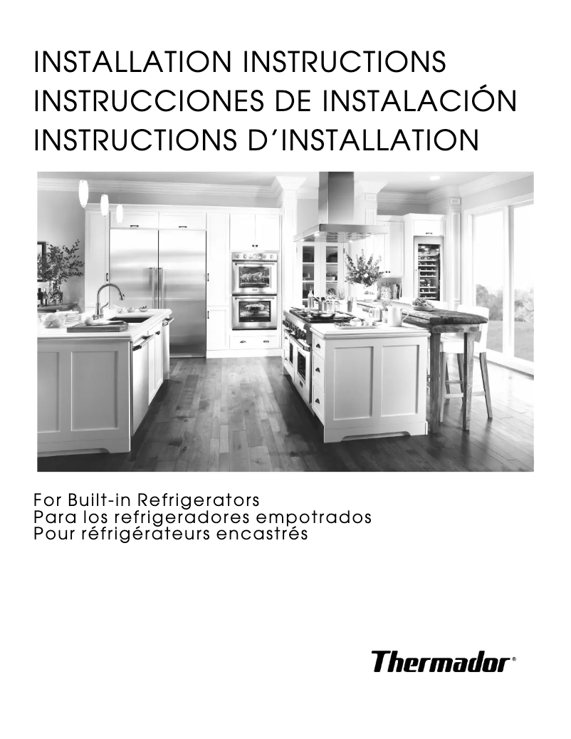 Image de la première page du manuel de l'appareil T48BD820NS