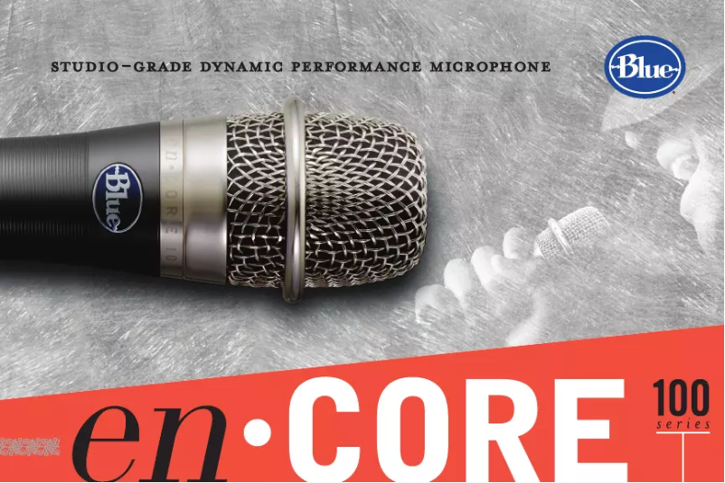 Page n°1 - Manuel utilisateur Blue enCORE 100