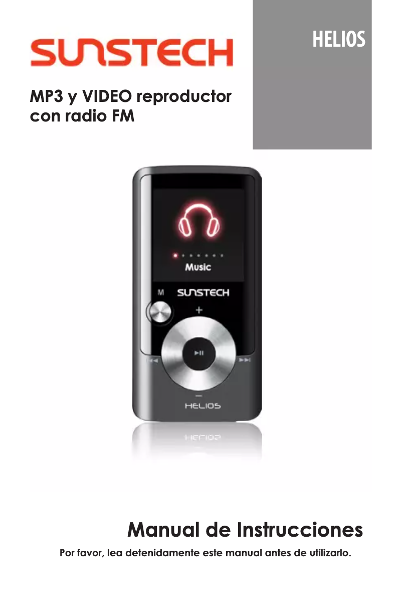 Página 1 del manual Manual de usuario Sunstech Helios