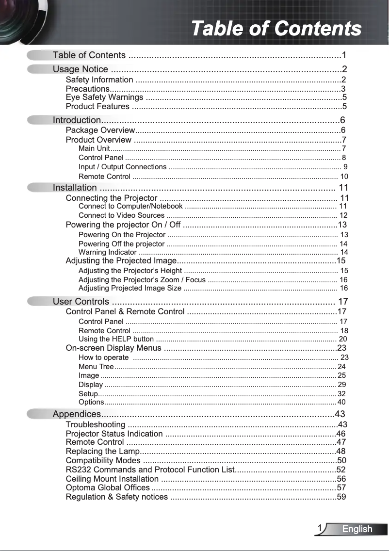 Image de la première page du manuel de l'appareil DH1010