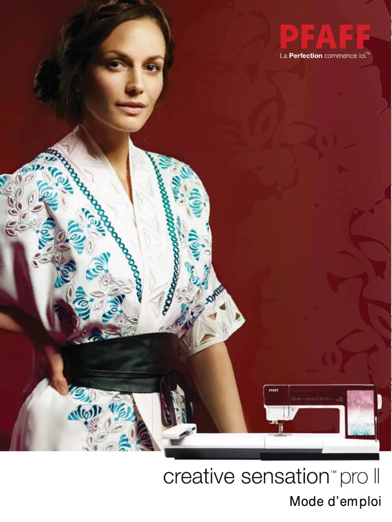 Image de la première page du manuel de l'appareil Creative Sensation Pro II