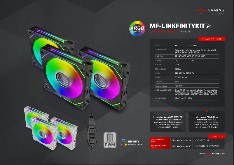 Image de la première page du manuel de l'appareil MF-LINKFINITYKIT