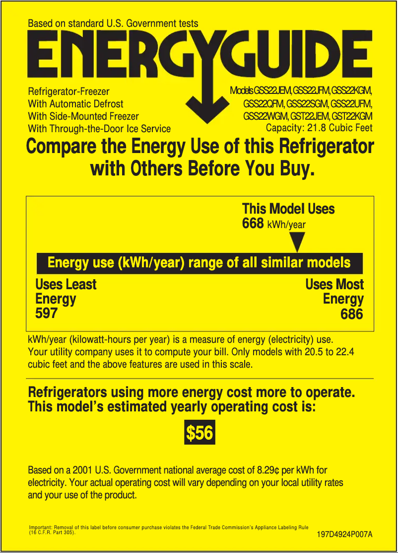 Image de la première page du manuel de l'appareil GSS22QFMBB