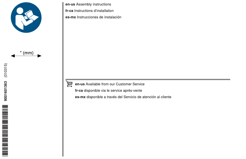 Página 1 del manual Instrucciones / montaje Bosch B36CL81ENG