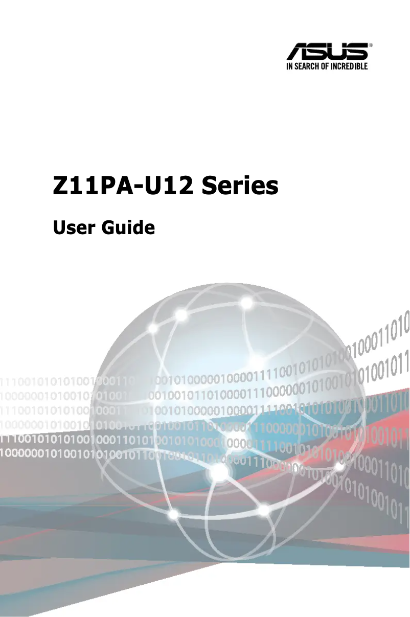 Página 1 del manual Manual de usuario Asus Z11PA-U12
