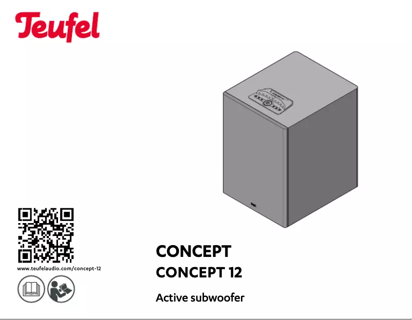 Page n°1 - Guide de démarrage rapide Teufel Consono 35