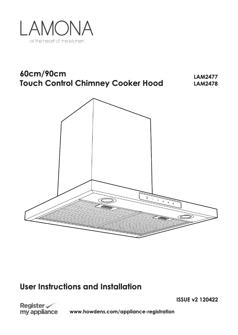 Page n°1 - Manuel utilisateur Lamona LAM2478